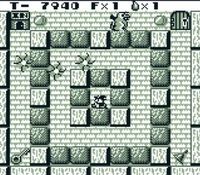 une photo d'Ã©cran de Solomon s Club sur Nintendo Game Boy